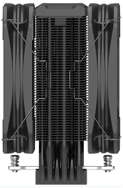 PCCooler Paladin EK6000 B S115X/1200/1700/AM4 (8 шт/кор, TDP 250W, 2x130mm PWM FAN, медная база, 6 тепловых трубок 6мм, 800-1600RPM, 18-36dBa)