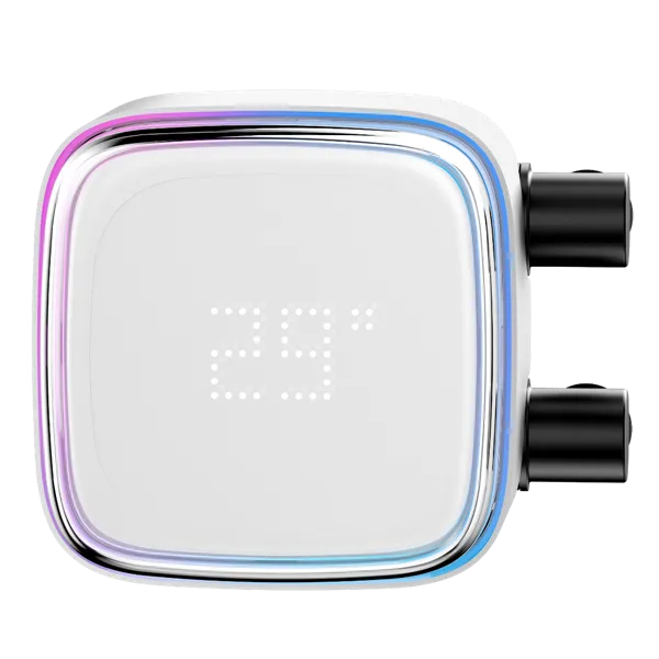 Ocypus Iota L24 WH, 240mm, Display Pump, 2x120mm FDB fans, LGA115X/1200/1700/18XX, AM4/AM5