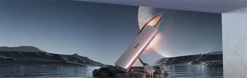 Netac Hub WF14, Type-C to USB3.0*3+HDMI+mSD/SD 2.0 (repl. NT08WF14-30GR)