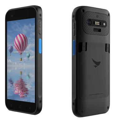 Bluebird S10 Комплект: Android 14, 2.4GHz Octa Core, Wifi Only, 13MP , 5MP, 5.5", 6GB/64GB, NFC , 1D/2D imager (Zebra SE4100)+бампер+ремень на руку+блок питания (кабель USB отдельно)