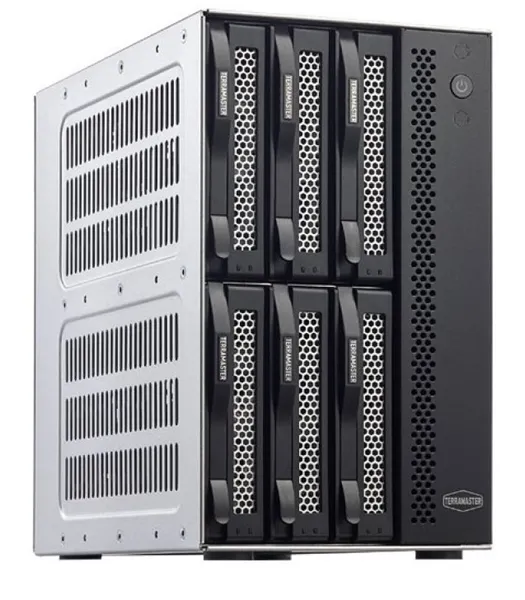 Система хранения данных TerraMaster D6-320 DAS tower/JBOD,RAID0,1/up to 2 SATA(3,5' or 2,5')/1xUSB3.2 Type-C gen2/1xPS/1YW