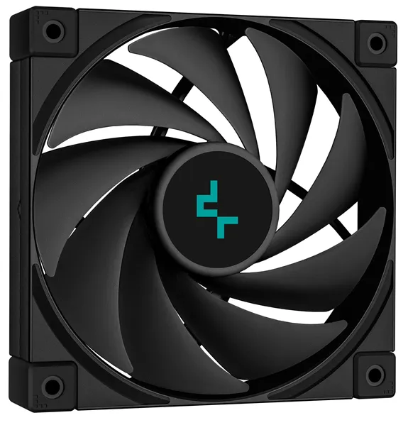 Кулер для процессора DEEPCOOL AK400 DIGITAL SE LGA1700/1200/115X/AM5/AM4 (18шт/кор, TDP 220W, PWM, Fan 120mm, 4 тепл. трубки, ARGB, черный) RET (R-AK400-BKADMN-GJD)