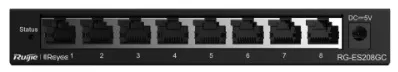 Ruijie Reyee 8-Port Gigabit Smart Switch, 8 Gigabit RJ45 Ports, Desktop Steel Case