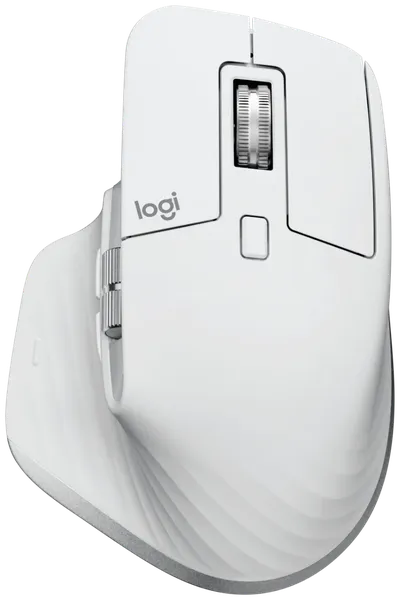 Logitech Wireless MX Master 3S Mouse, PALE GREY, [910-006560]