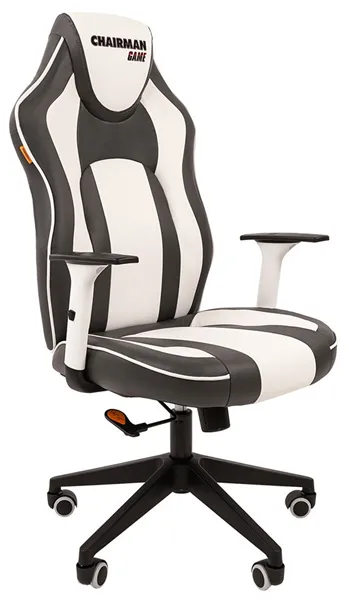 Офисное кресло Chairman   game 23 Россия экопремиум серый/белый