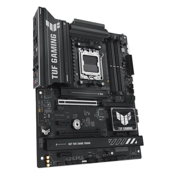 ASUS TUF GAMING B850-PLUS WIFI, AM5, B850, 4*DDR5, 4*SATA, 3*M.2, 7*USB 3.2, 2*USB 2.0, Type-C, 3*PCIx16, 2*PCIx1, DP+HDMI, ATX; 90MB1J30-M0EAY0