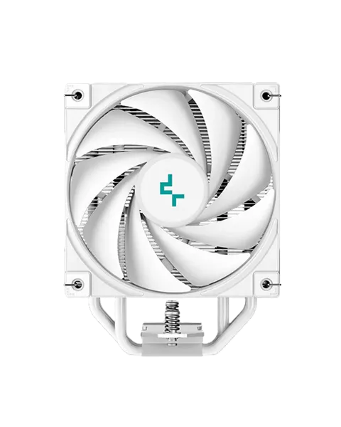 Кулер для процессора DEEPCOOL AK400 DIGITAL WH LGA1700/1200/115X/AM5/AM4 (18шт/кор, TDP 260W, PWM, Fan 120mm, 4 тепл. трубки, ARGB, белый) RET