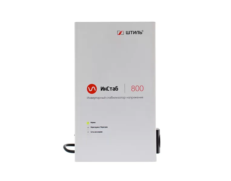 Стабилизатор напряжения Штиль ИнСтаб IS800 600Вт 800ВА белый