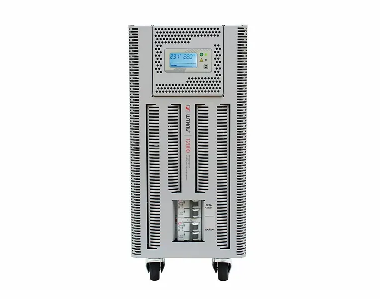 ШТИЛЬ Стабилизатора напряжения: 12000 ВА; 1 фазный; инверторный; вх 90-310В; вых 216/224В; универсальное