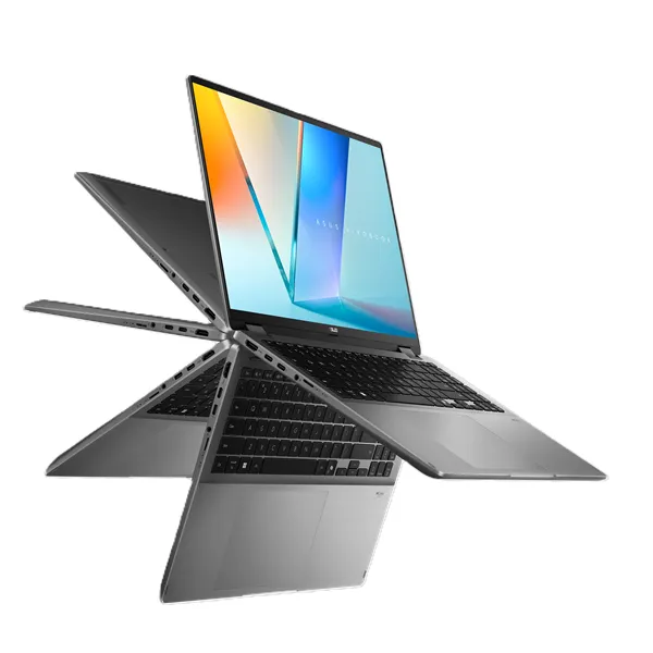 ASUS Vivobook 16 Flip TP3607SA-RJ068W Intel Core Ultra 7  256V 16GB 2.2 GHz/LPDDR5X 16GB/ 1TB PCIE G4 SSD Intel Arc/16" OLED WQXGA+ BEND GLARE TOUCH(120HZ/ WIN11 HOME 1.50 kg Matte Gray