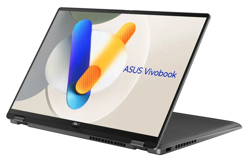 ASUS Vivobook 16 Flip TP3607SH-RJ043W Intel Core Ultra 7  258V 32GB/LPDDR5X 32GB/1TB SSD /Nvidia RTX 5050 (8GB GDDR7)16" OLED WQXGA+  TOUCH 120HZ /Win 11 Home/Gray/Stylus/1.68 kg