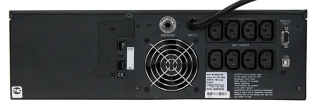 Источник бесперебойного питания Powercom King Pro RM, Line-Interactive, 3000VA/2400W, Rack mount 3U, 8*IEC320-C13 (8 batt), Serial+USB, SmartSlot, LCD, black (1152615)