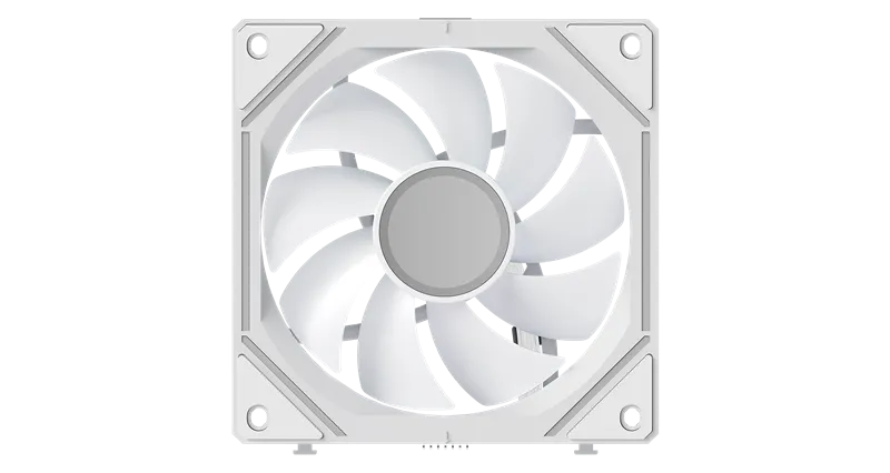 Ocypus Gamma F12 UNI WH ARGB 3 IN 1, 3x120x120x25mm, 4-PIN PWM, 800-1800 RPM, 31 DBA MAX, HYDRO BEARING