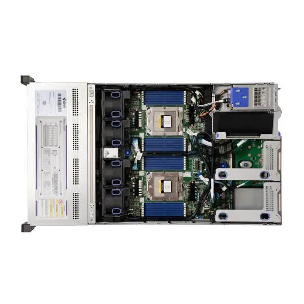 SNR-SR2412LE Rack 2U, 2xAMD EPYC SP5, 24xDDR5/5600MHz(upto 6TB), 12xHDD LFF/SFF SATA/SAS + 2xSFF rear, 2x M.2 (2280 / 22110), noRAID, 8xPCIe 5.0/4.0, 2x1GbE, 2x1300W, Rails.