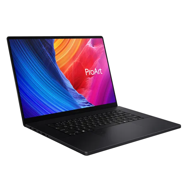 ProArt P16 H7606WP-ME092X AMD Ryzen AI 9 HX 370  2.0GHz LPDDR5X 64GB 2TB PCIE G4 SSD GeForce RTX 5070 Laptop GPU ( 8GB GDDR6 ) 16.0" 4K (3840 x 2400) OLED 16:10  60Hz WIN11 PRO 1.80 kg Nano Black