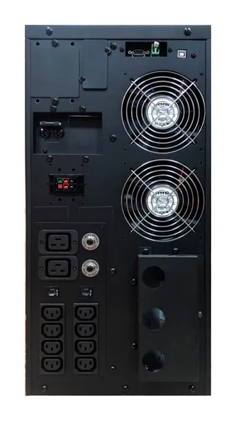 Powercom MACAN, On-Line, 10000VA/10000W, Tower, IEC Terminal + IEC320 8*C13+2*C19, Serial+USB, SNMP Slot (1439708)