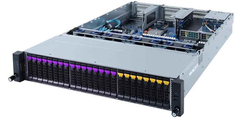 Сервер OpenYard RS2B7I-56 2U/24SFF (SAS/SATA/NVMe)/2x5315Y/4x32Gb RDIMM/HW RAID Tri-Mode 2Gb with batt./2x960Gb U.2 NVMe SSD 1 DWPD/4x3.84Tb U.2 NVMe SSD 1 DWPD/2xGE/2x25Gb SFP28 OCP3.0/2x1600W/W3Base