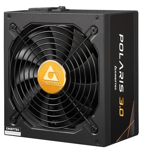 Chieftec Polaris 3.0 PPS-850FC-A3 (ATX 3.0, 850W, 80 PLUS GOLD, Active PFC, 140mm fan, Full Cable Management, Gen5 PCIe) Retail