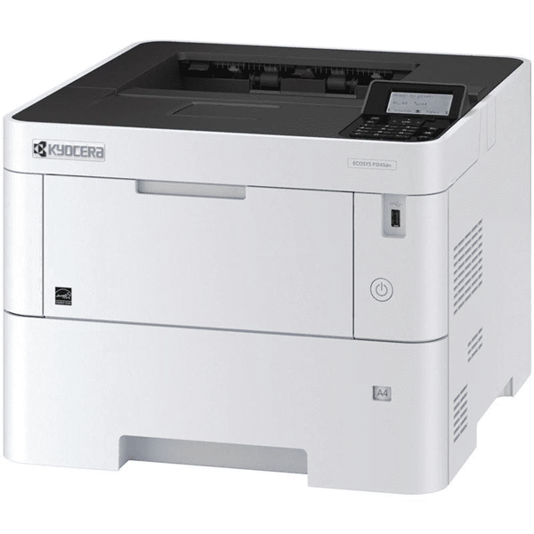 Kyocera ECOSYS P3145dn, Принтер, ч/б лазерный, A4, 45 стр/мин, 1200x1200 dpi, 512 Мб, USB 2.0, Network, лоток 500 л., Duplex, старт.тонер 6000 стр.
