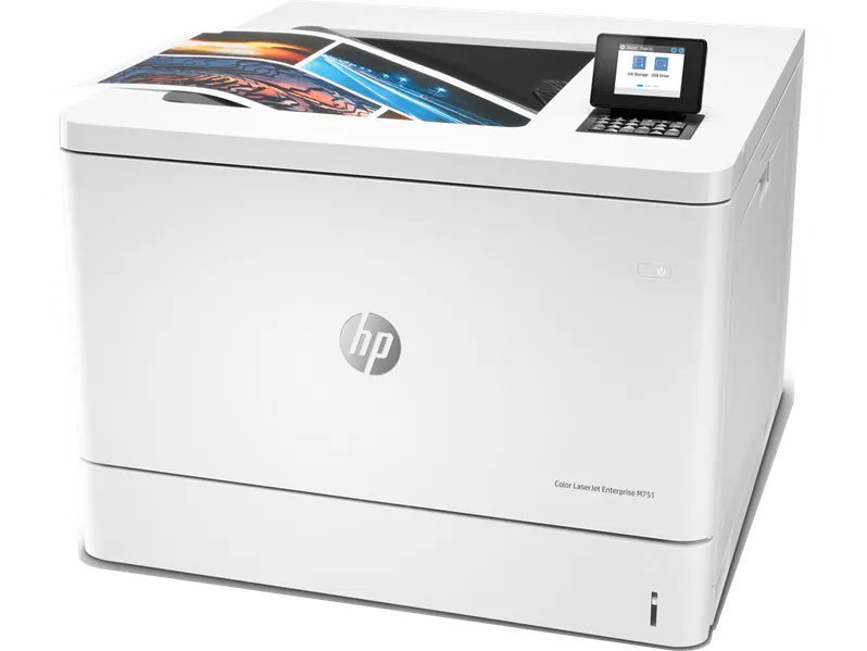 Принтер лазерный HP Color LaserJet Enterprise M751dn (T3U44A) A3 Duplex Net белый