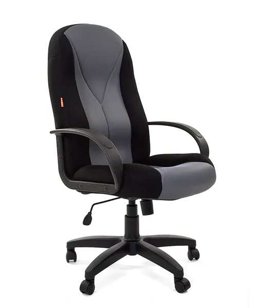 Офисное кресло Chairman    785    Россия     TW-11 черный + TW-12 серая N
