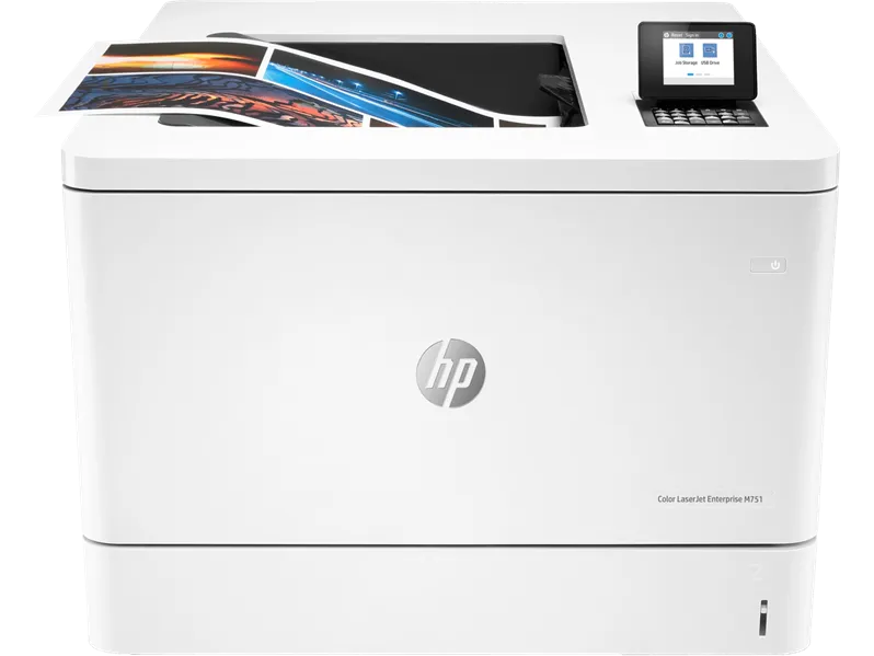 Принтер лазерный HP Color LaserJet Enterprise M751dn (T3U44A) A3 Duplex Net белый