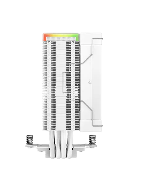 Кулер для процессора DEEPCOOL AK400 DIGITAL WH LGA1700/1200/115X/AM5/AM4 (18шт/кор, TDP 260W, PWM, Fan 120mm, 4 тепл. трубки, ARGB, белый) RET