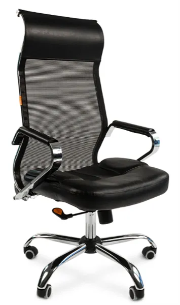 Офисное кресло Chairman    700    Россия     экопремиум черный/сетка н.м.