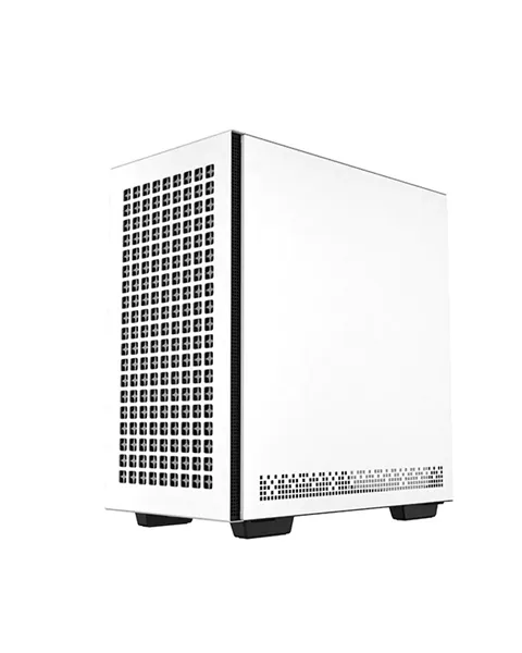 Корпус Deepcool CH370 WH без БП, боковое окно (закаленное стекло), белый, mATX