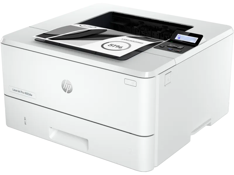 Принтер лазерный HP LaserJet Pro 4003dw (2Z610A) A4 Duplex Net WiFi белый