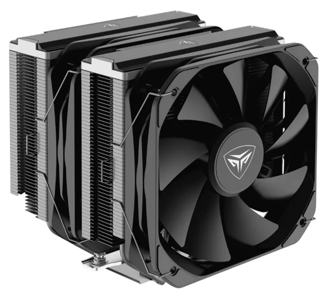 PCCooler G6 BK S115X/1200/1700/20XX /AM4/AM5 (8 шт/кор, TDP 250W, 2x130mm PWM FAN, 6 тепловых трубок 6мм, 400-1600RPM, 10-29dBa)