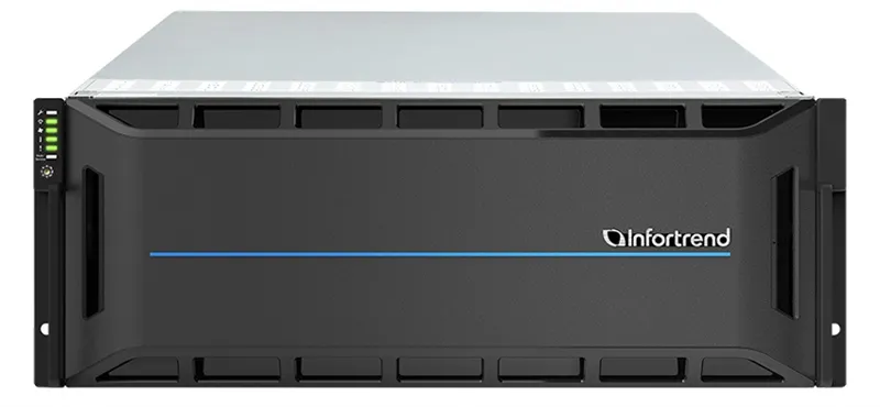 Модуль расширения Infortrend JBOD 4U/60bay dual redundant controller expansion enclosure 6x12Gb SAS,2x(PSU+FAN),2x12G (JB3060R3L00-8U32)