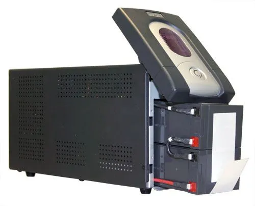 Powercom Back-UPS IMPERIAL, Line-Interactive, 1025VA/615W, Tower, 6*IEC320-C13 (2 surge & 4 batt), LCD, USB (507310)