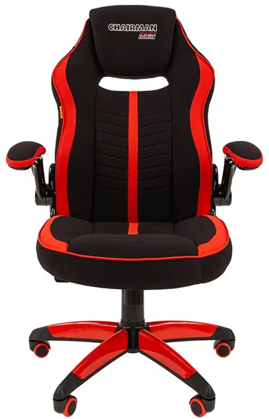 Офисное кресло Chairman   game 19 Россия ткань черн./красн.
