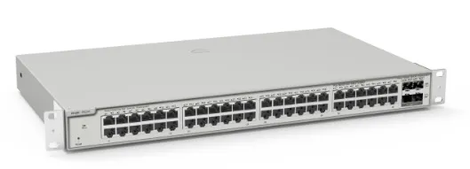 Ruijie Reyee 48-Port Gigabit L2+ Managed Switch,48 Gigabit RJ45 Ports,4 SFP Ports,19-inch Rack-mountable Steel Case, Static Routing