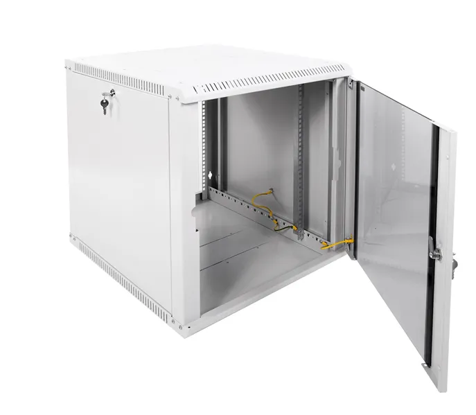 ЦМО Шкаф телекоммуникационный настенный разборный ЭКОНОМ 12U (600х650) дверь стекло