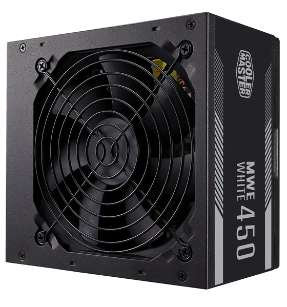 Блок питания Cooler Master MWE White, 450W, ATX, 120mm, 6xSATA, 2xPCI-E(6+2), APFC, 80+ White
