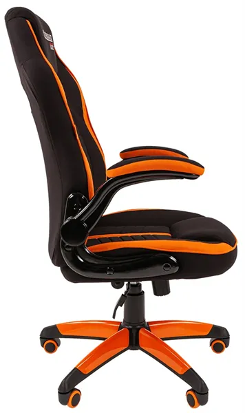 Офисное кресло Chairman   game 19 Россия ткань черн./оранж