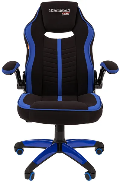 Офисное кресло Chairman   game 19 Россия ткань черн./синий