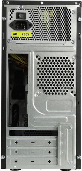 MiniTower Powerman ES555 Black PM-450ATX  USB3.0*2+USB2.0*2+Combo Audio*2  mATX