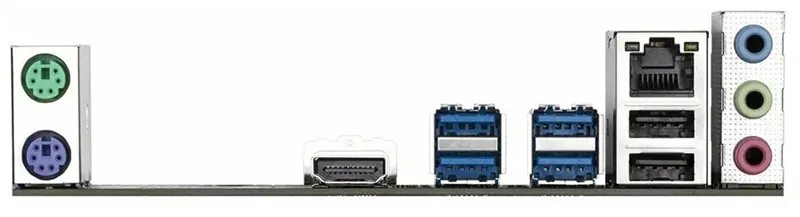 GIGABYTE B450M K, AM4, B450, 2*DDR4, HDMI,  4 SATA 6 Гб/с, M2, Audio, Gb LAN, USB 3.2, USB 2.0, mATX