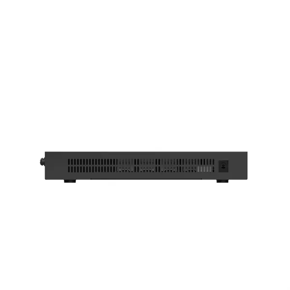 Ruijie Reyee Desktop 5-port full gigabit router, providing one WAN port, one LAN port, and three LAN/WAN ports; supporting four PoE/PoE+ interfaces and maximum 60 W PoE power; recommended concurrency