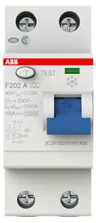 Выключатель дифф. тока ABB 2CSF202101R1400 40A