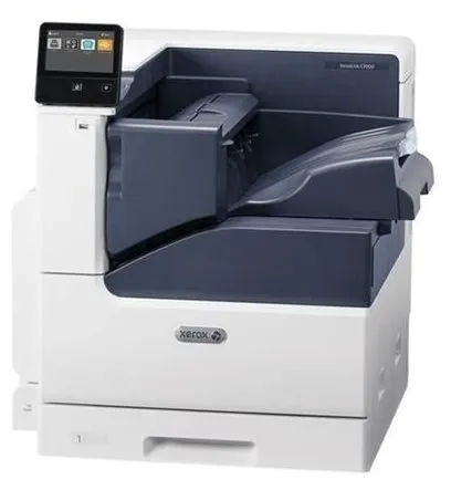 Цветной принтер  XEROX VersaLink C7000 (A3, LED, 1200х2400dpi, 35/35ppm, max 153K pages per month, 2Gb, 1.05 GHz, PS3, PCL5c/6, USB, Gigabit Eth, duplex) Необходимо добавить C7000EUD