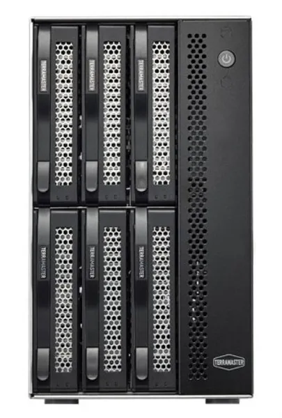 Система хранения данных TerraMaster D6-320 DAS tower/JBOD,RAID0,1/up to 2 SATA(3,5' or 2,5')/1xUSB3.2 Type-C gen2/1xPS/1YW