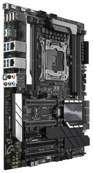 Серверная материнская плата ASUS Motherboard WS X299 PRO / LGA-2066,X299,8DIMM,6xSATA 6Gb/s p,1xU.2,5PCIE,3Y Wr