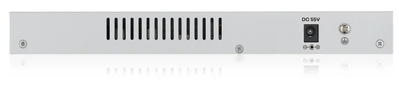 Коммутатор Smart L2 коммутатор PoE+ Zyxel GS1200-8HP v2, 8xGE (4xPoE+), настольный, бесшумный, с поддержкой VLAN, IGMP, QoS и Link Aggregation, бюджет PoE 60 Вт