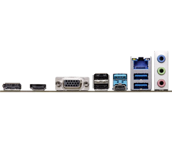 Материнская плата ASROCK B760M-HDV/M.2, LGA1700, B760, 2*DDR5, HDMI+DP+D-Sub, 4xSATA3 6.0 (RAID), M.2 Socket, USB 3.2, USB2.0, Type-C, mATX