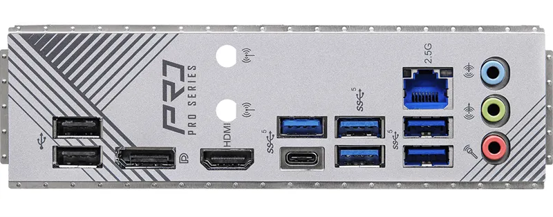 Материнская плата ASROCK B760 PRO RS/D4, LGA1700, B760, 4*DDR4, HDMI+DP, 4xSATA3 6.0 (RAID), M.2 Socket, 4xUSB 3.2, 2xUSB2.0, Type-C, ATX; 90-MXBKS0-A0UAYZ