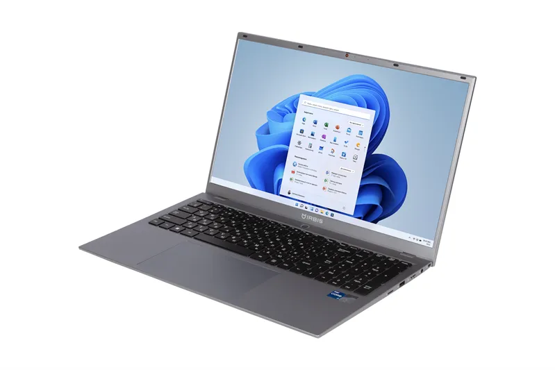 Ноутбук IRBIS 17NBP4502 17.3" FHD (1920x1080) IPS 300cd,Core i7-1255U,16Gb DDR4-3200(1),1Tb SSD,Wi-Fi 6+BT 5,76Wh,Kbd Backlit,FPS,TPM 2.0,2.2kg,Grey,1y warranty,Win11Pro